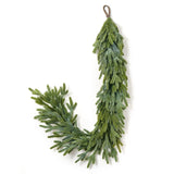 Real Touch Wintergreen Fraser Fir Christmas Holiday Faux Greenery Mantle Doorway Garland