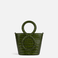 Infinity Bag 18 M - Green Embossed