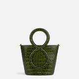 Infinity Bag 18 M - Green Embossed