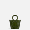 Infinity Bag 14 S - Green Embossed