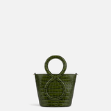 Infinity Bag 14 S - Green Embossed