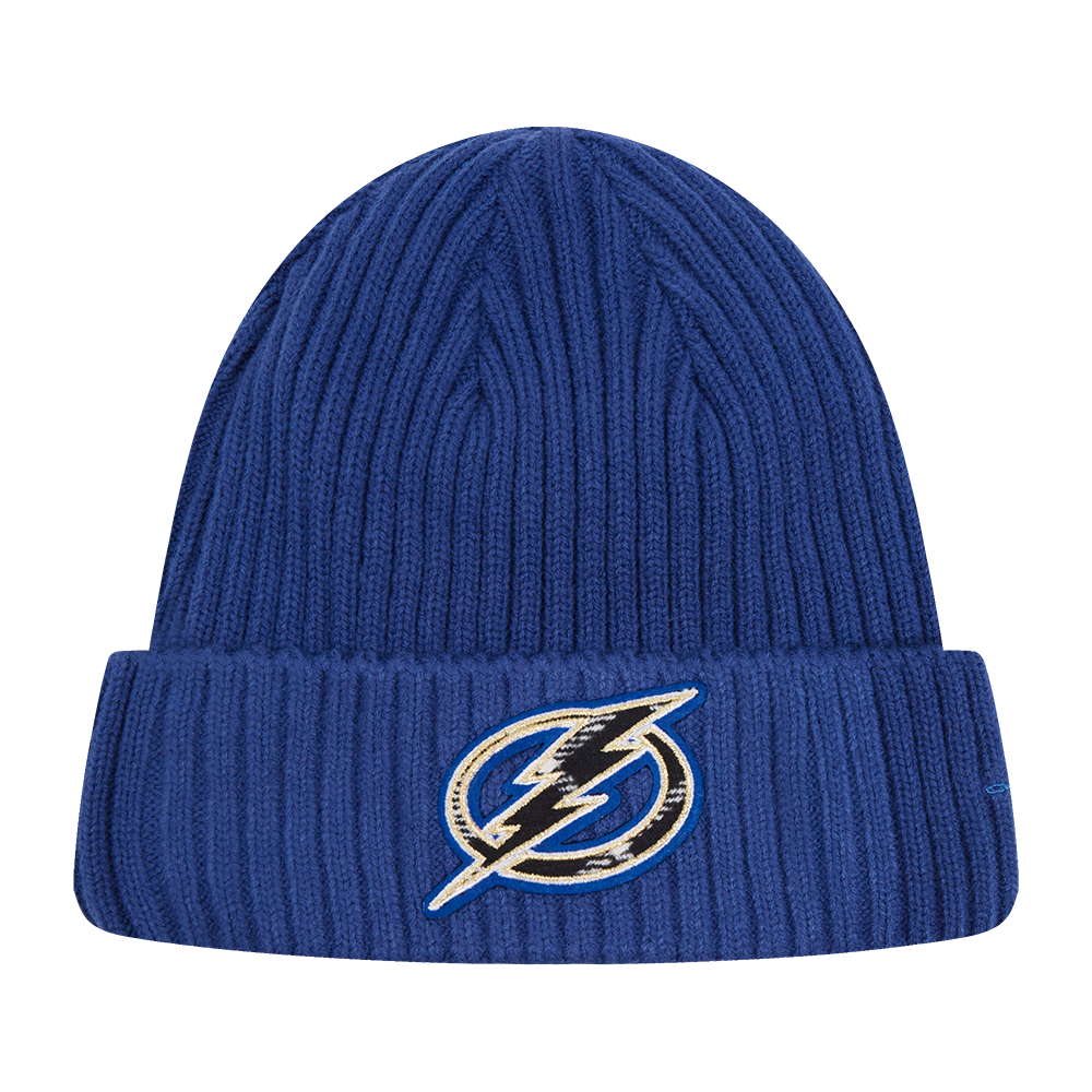 NHL TAMPA BAY LIGHTNING PRO PREP KNIT BEANIE (DODGER BLUE)