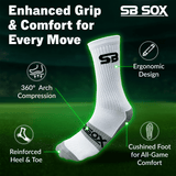2-Pair Grip Socks