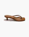 Square Toe Julia Suede - Camel