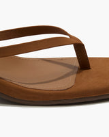 Square Toe Julia Suede - Camel