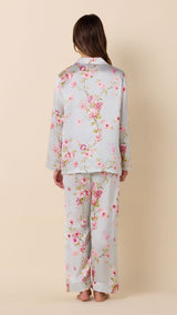 Morning in Kyoto Long-Sleeved Silk Pajama