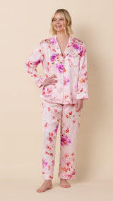 Morning in Savannah Silk Long-Sleeved Pajama