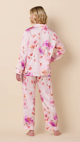 Morning in Savannah Silk Long-Sleeved Pajama