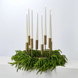 Norfolk Collection - Real Touch Norfolk Pine Front Door Christmas Holiday Winter Wreath - 2 Size Options Available