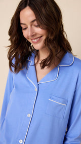 Classic Pima Knit Pajama - Provence
