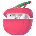 Cherry Silicone Case + Cleaning Tool for AirPods Pro®