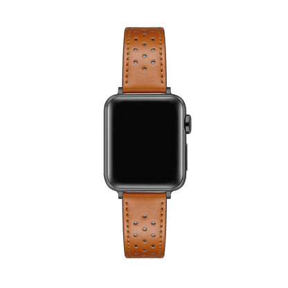Derek Perforated Leather Band for Apple Watch