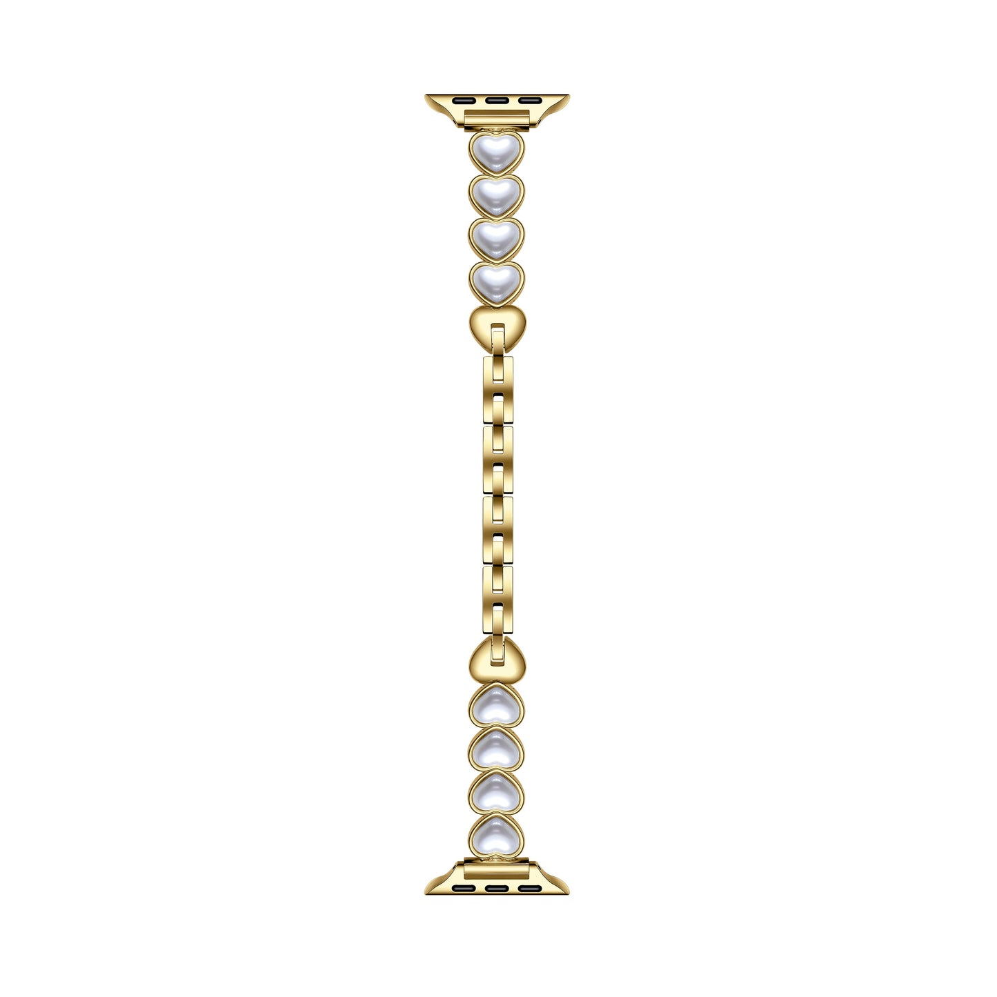 Grace Pearl + Metal Band for Apple Watch