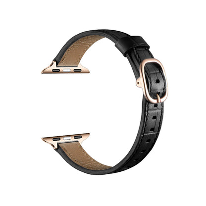 Carmen Skinny Croc Leather Band for Apple Watch