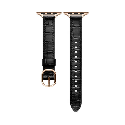 Carmen Skinny Croc Leather Band for Apple Watch