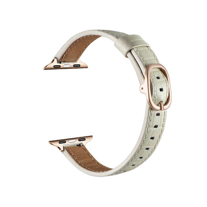 Carmen Skinny Croc Leather Band for Apple Watch