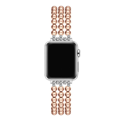 Nova Stainless Steel Beaded Band for Apple Watch