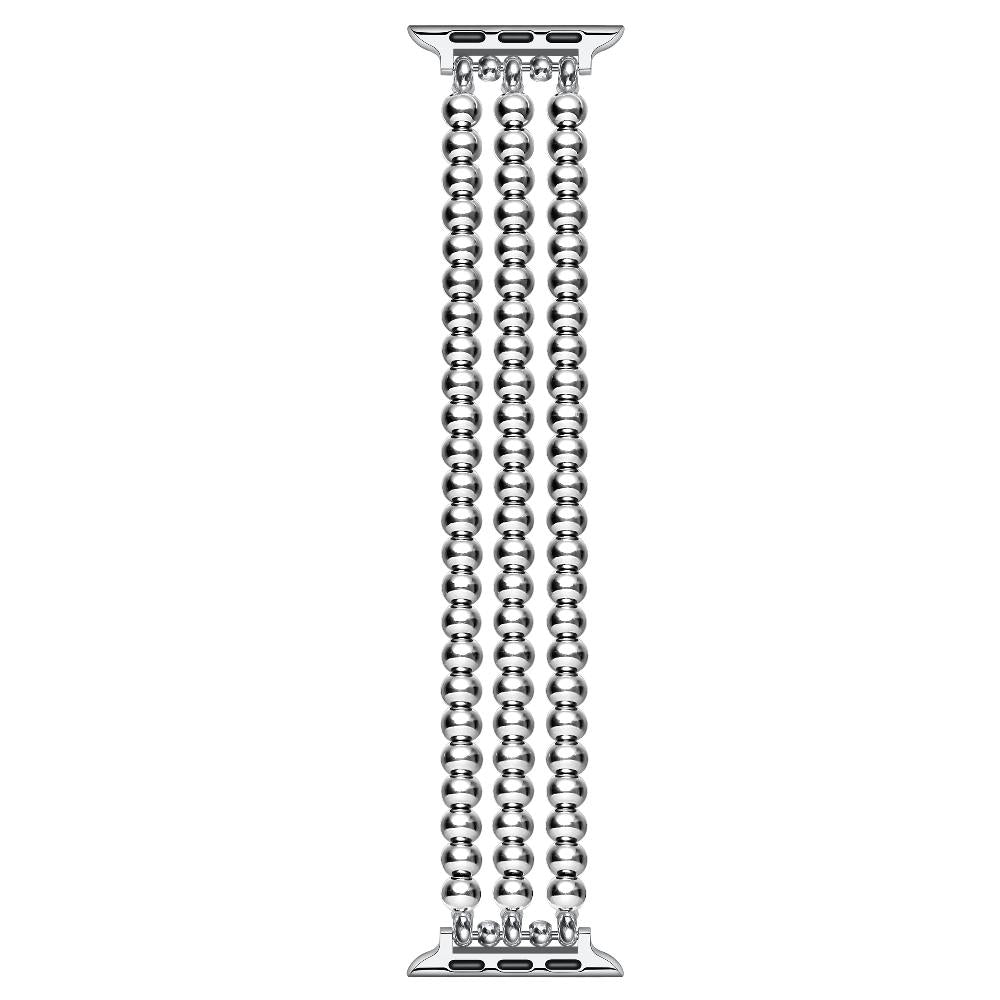 Nova Stainless Steel Beaded Band for Apple Watch