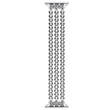 Nova Stainless Steel Beaded Band for Apple Watch