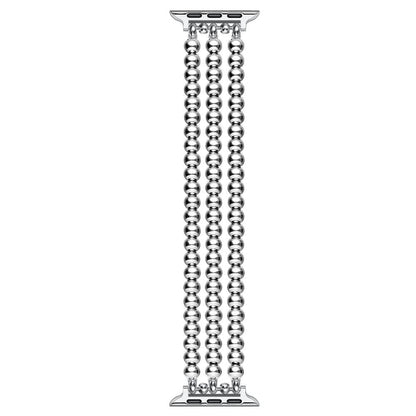 Nova Stainless Steel Beaded Band for Apple Watch