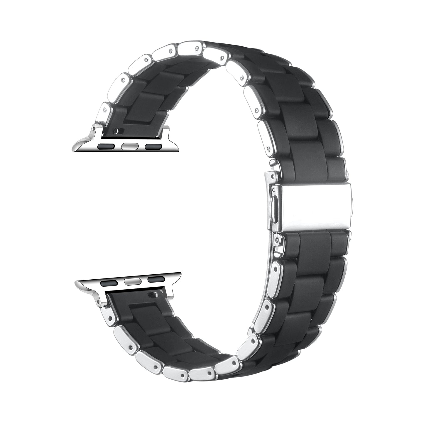 Orla Silicone & Stainless Steel Band for Apple Watch