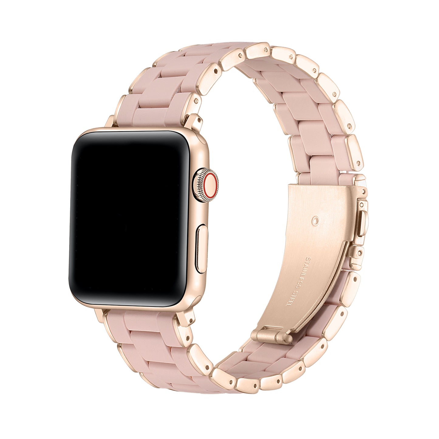 Orla Silicone & Stainless Steel Band for Apple Watch