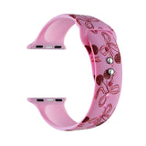 Cherry Coquette Silicone Band for Apple Watch