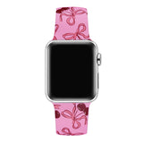 Cherry Coquette Silicone Band for Apple Watch