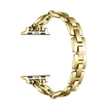 Poppy Stainless Steel Link Band for Apple Watch