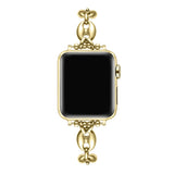 Poppy Stainless Steel Link Band for Apple Watch