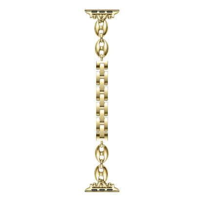 Poppy Stainless Steel Link Band for Apple Watch