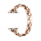 Poppy Stainless Steel Link Band for Apple Watch