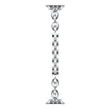 Poppy Stainless Steel Link Band for Apple Watch