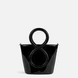 Infinity Bag 18 M - Patent Leather Black