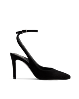 Portia: Black Suede