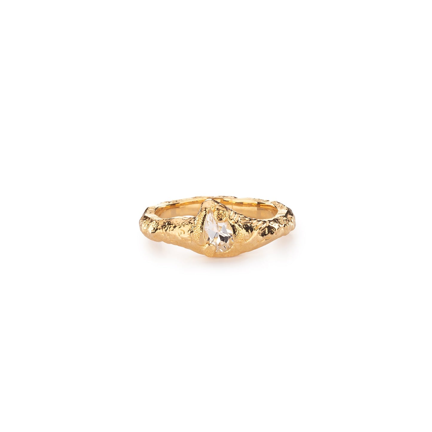 Molten Raindrop Ring