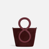 Infinity Bag 18 M - Red Calf Hair