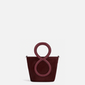 Infinity Bag 14 S - Red Calf Hair