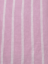 Heritage Stripe Pima Knit Long-Sleeved Pajama - Pink