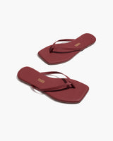 Square Toe Lily - Burgundy