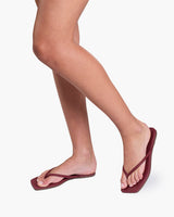 Square Toe Lily - Burgundy