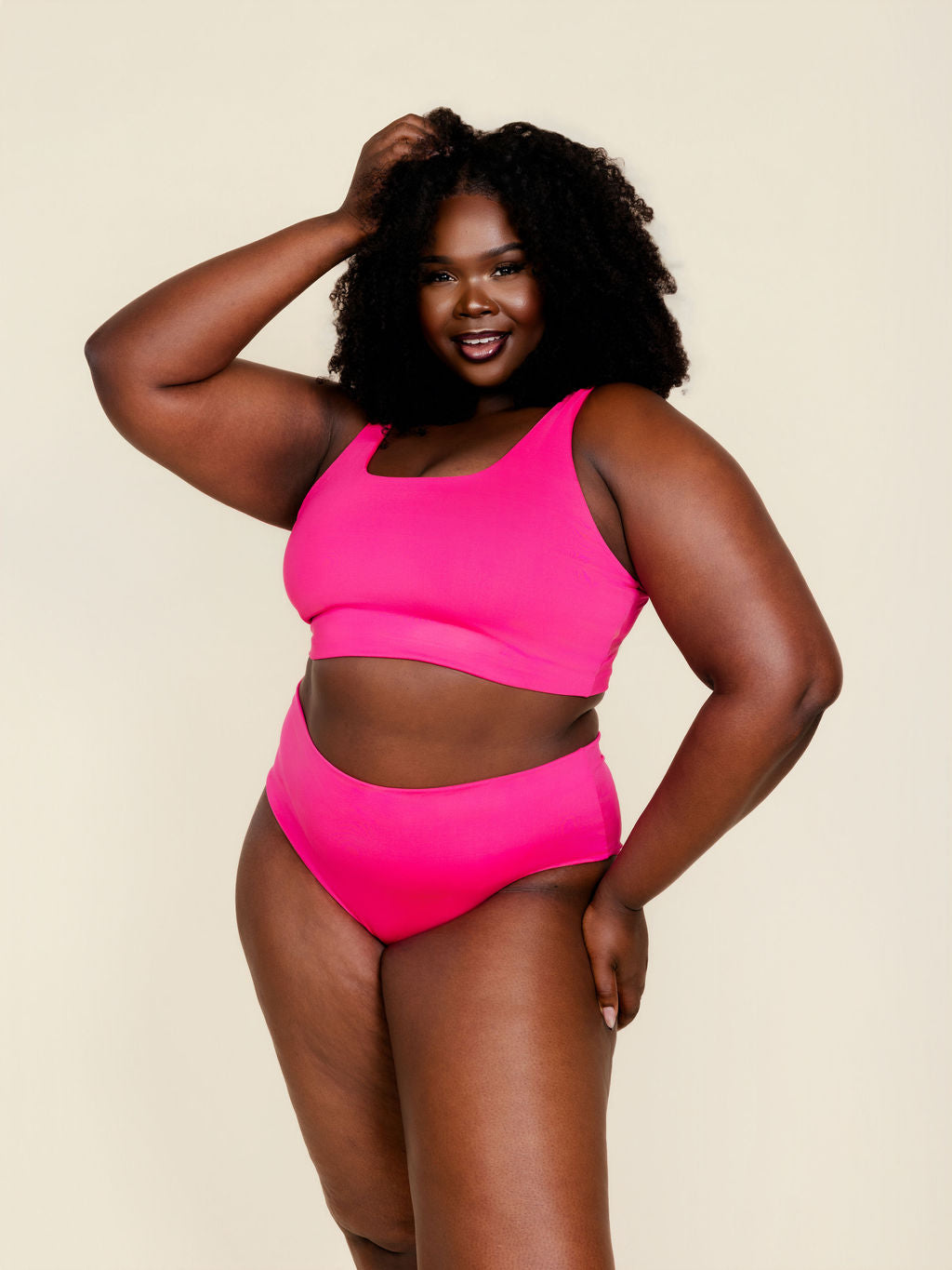 Scoop Top in Punch