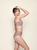 High Hip Crossover Bottoms in Sugar