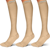 3-pair Compression Socks (15-20mmHg)