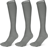 3-pair Compression Socks (15-20mmHg)