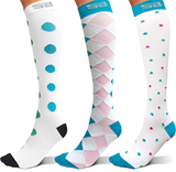 3-pair Compression Socks (15-20mmHg)