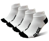 2-pair Lowcut Compression Socks (15-20mmHg)