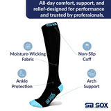 Lite Compression Socks (15-20mmHg)