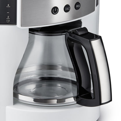 Melitta® Aroma Enhance™ 10-Cup Drip Coffee Maker w/ Glass Carafe | White