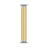 Nova Stainless Steel Beaded Band for Apple Watch